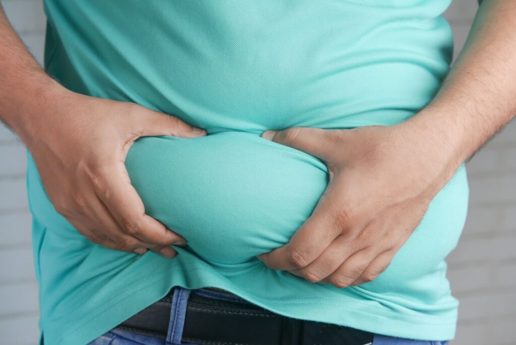 Gordura abdominal, causa mais comum do pênis embutido